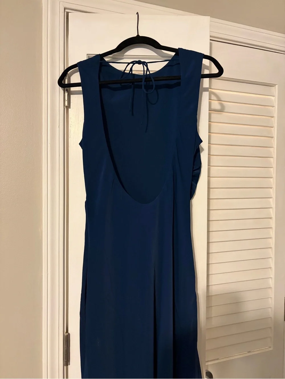 Abercrombie & Fitch Deep Blue Maxi Dress